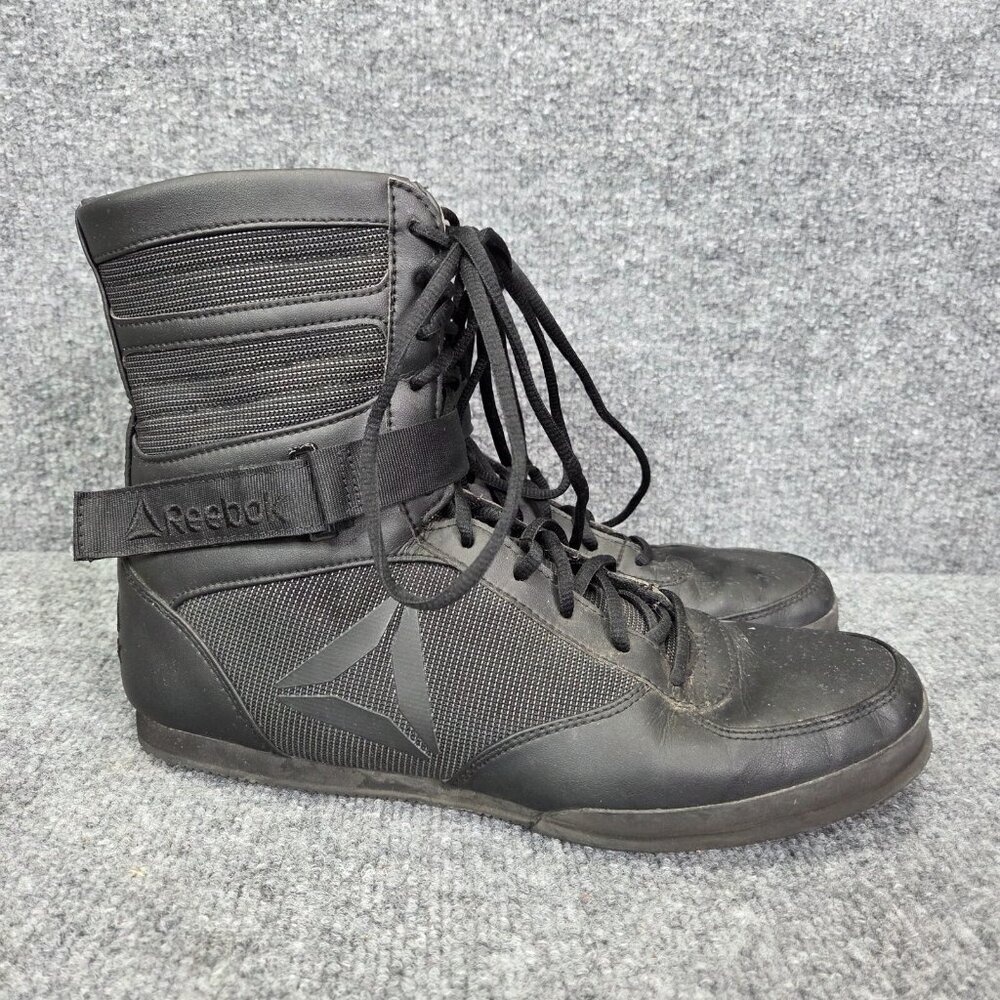 Reebok CN0982 Men’s Boxing Boots Shoes Cross Trainer, Black Size 12 US‎ RARE
